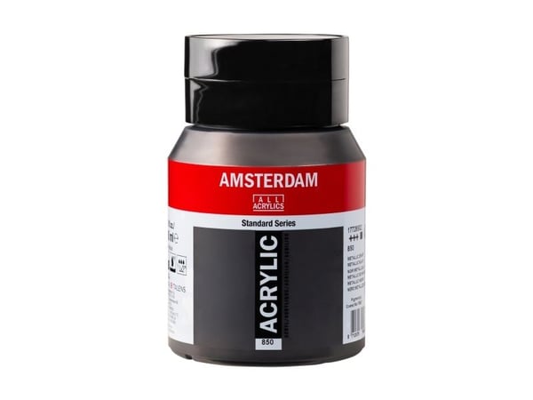 Amsterdam Standard Series Akrylburk Metallic Black 850