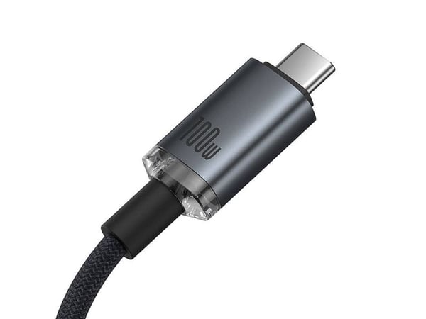 Baseus USB-C - USB-C 1,5 m USB-kaapeli Musta (BSU4925)
