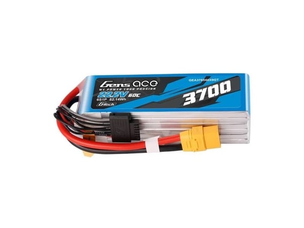 Akumuliatorius Lipo Gens Ace G-Tech 3700mAh 22,2V 60C 6S1P XT90
