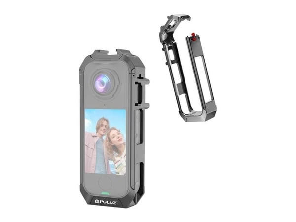 Puluz metalliskt skyddshus för Insta 360 X4 Air (grå)