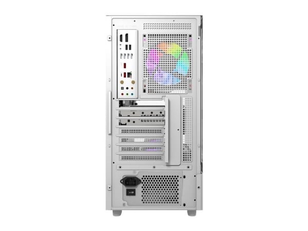 DarkFlash DS950V chassi med display (vit) + 6 fläktar