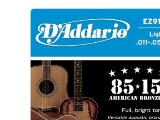D''Addario EZ910, Gitar, Stål, Akustisk, 6 stykker