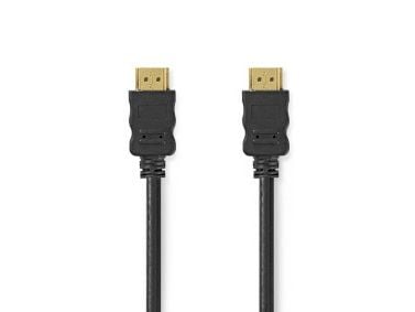 Valueline - HDMI-kabel med Ethernet - HDMI hann til HDMI hann - 15 m - svart