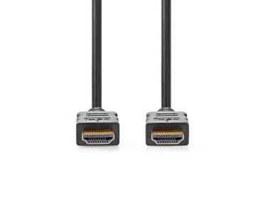 Valueline - HDMI-kabel med Ethernet - HDMI hann til HDMI hann - 15 m - svart