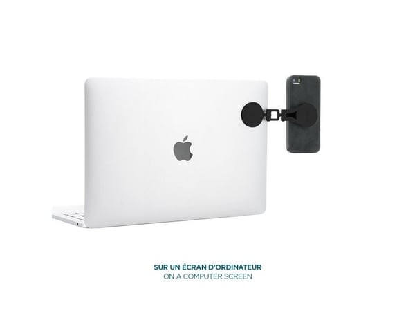 Mobilis U.FIX - Bilholder for mobiltelefon - magnetisk feste - svart