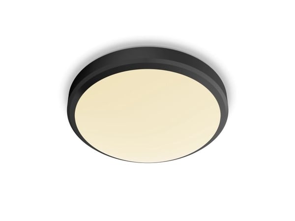 Philips Doris-taklampe, 6 W, LED, IP44, Svart