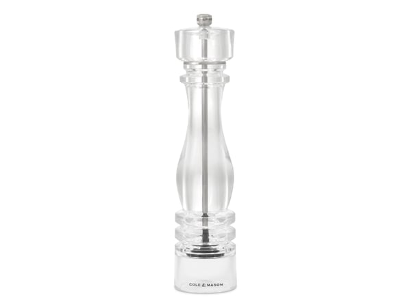 Cole & Mason H233112, Pippurimylly, Läpinäkyvä, Akryyli, Pippuri, 300 mm