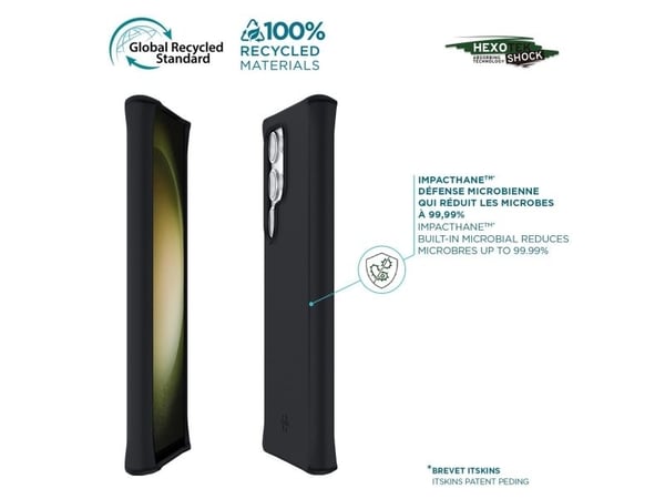 Mobilis SPECTRUM_R Case for Galaxy S25 Ulta Solid Black Mat