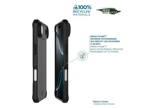 Mobilis 066097, Suojus, Apple, iPhone 17 Air, 16,5 cm (6.5"), musta