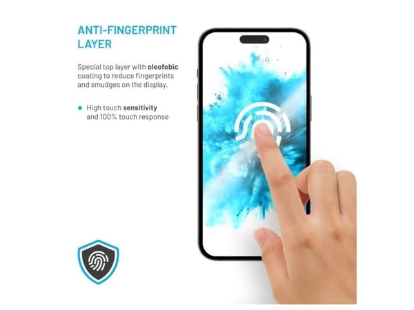 FIXED - Skjermbeskyttelse for mobiltelefon - full deksel - 2.5D - glass - rammefarge svart - for Xiaomi Redmi Note 14, Note 14 5G