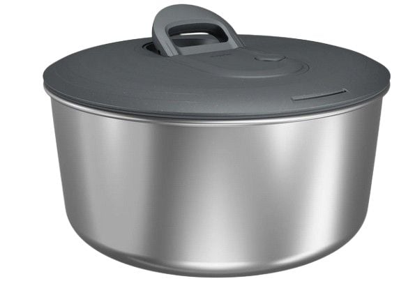 Zyliss E940023, Vetonaru, Ruostumaton teräs, Akryylinitriilibutadieenistyreeni, Muovi, Polypropeeni (PP), Silikoni, Pyöreä, 1 kpl, 230 mm
