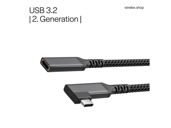 S/CONN maximum connectivity FL31-74013, 0,5 m, USB C, USB C, USB 3.2 Gen 2 (3.1 Gen 2), 20 Gbit/s, Svart