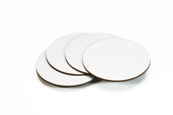 Magnetisk lerret 4 stk, rund diameter 10 cm