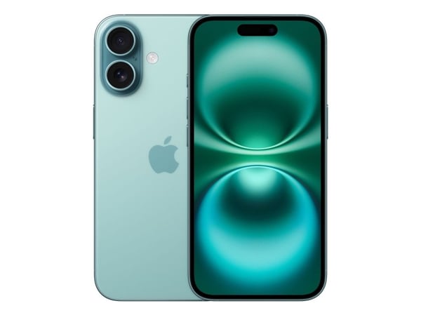 Apple iPhone 16 , 15,5 cm (6.1"), 2556 x 1179 pixlar, 128 GB, 48 MP, iOS 18, Blå