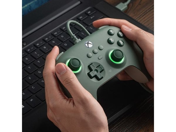 8Bitdo Ultimate C - Håndkonsoll - kablet - mørk grønn - for Microsoft Xbox One, Microsoft Xbox Series S, Microsoft Xbox Series X, PC