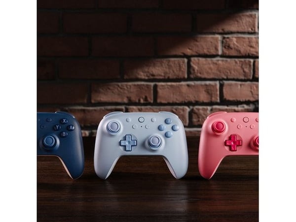 8BitDo Ultimate 2C Bluetooth-spelkontroll, blå, switch