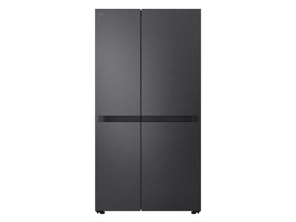 LG GSBC40EPPE - Kjøleskap/fryser - side-ved-side - bredde: 91.3 cm - dybde: 73.5 cm - høyde: 179 cm - 664 liter - Klasse E - svart