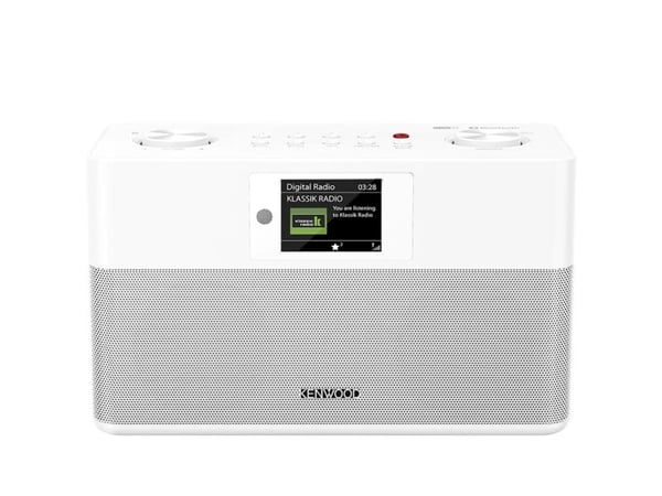 Kenwood CR-ST 85 DAB, Bærbar, Digitalt, DAB+, FM, 30 W, 6,1 cm (2.4"), Hvit