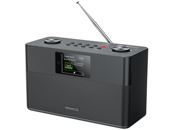 Kenwood CR-ST 85 DAB, Bærbar, Digitalt, DAB+, FM, 30 W, 6,1 cm (2.4"), Svart