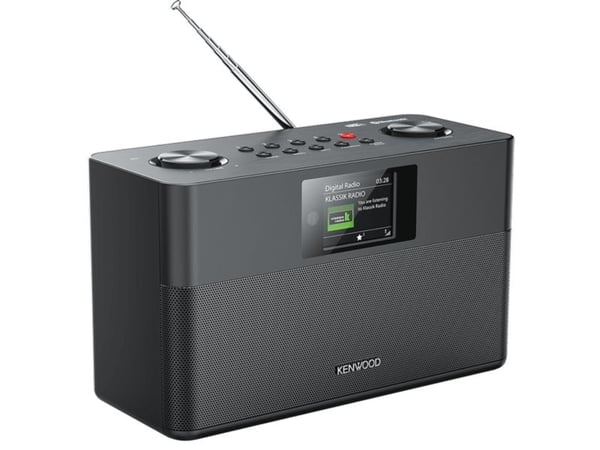 Kenwood CR-ST 85 DAB, Bærbar, Digitalt, DAB+, FM, 30 W, 6,1 cm (2.4"), Svart