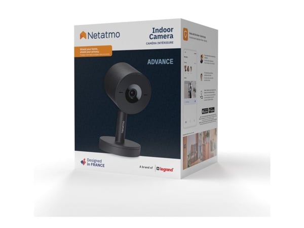 Netatmo ADVANCE - Nettverksovervåkingskamera - innendørs - farge (Dag og natt) - 4 MP - 2560 x 1440 - 2K - lyd - trådløs - Wi-Fi - Bluetooth LE
