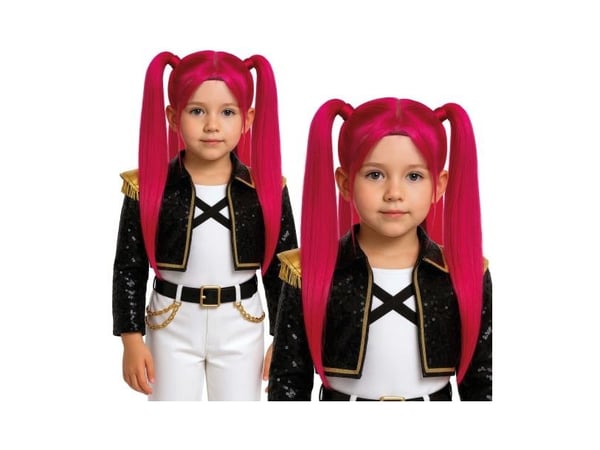 K-pop parykk rosa, barn
