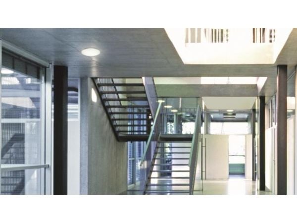 STEINEL RS PRO P1 S, 1 ampuller, LED, 4000 K, 980 lm, IP54, Hvit