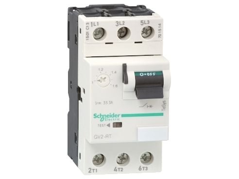 Schneider Electric GV2RT07 Transformatorschutz- schalter 3p 1,6-2,5A Kipphebel, Motorstartare, Vit, 50/60 hz, 1 styck