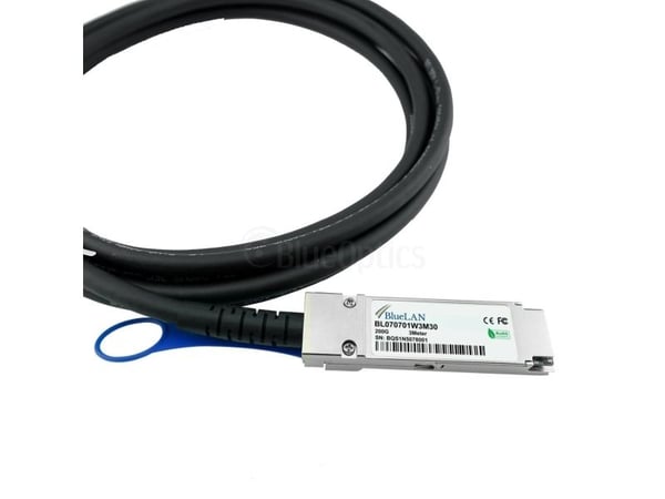 BlueOptics BL070701W3M30-BL, 3 m, QSFP56, QSFP56, Hankjønn/hankjønn