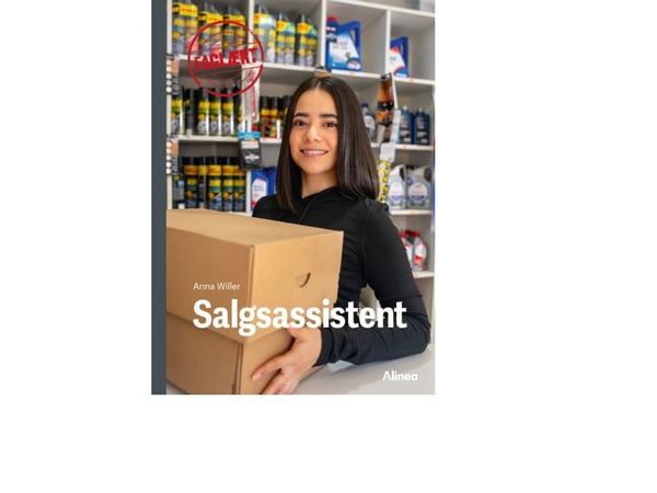 Faglært – salgsassistent, sort Fagklub | Anna Willer | Språk: Dansk