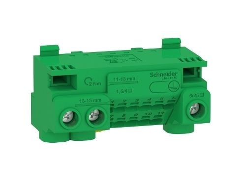SCHNEIDER ELECTRIC Päätepalojen suojus 3x6/25 + 11x1,5/4, lisävaruste Pragma-päätepalojen suojuksiin