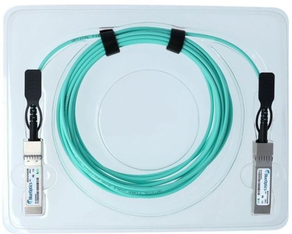 BlueOptics UACC-AOC-SFP28-25M-BO, 25 m, SFP28, SFP28, Hankjønn/hankjønn