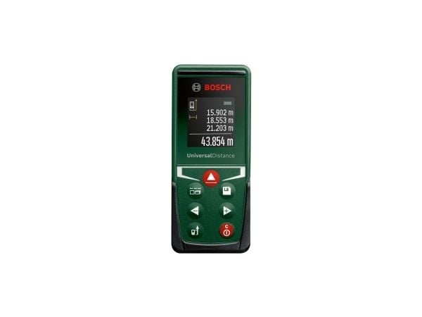 Bosch UniversalDistance 50, Laseravstandsmåler, m, Svart, Grønn, Digitalt, 50 m, 0,05 m