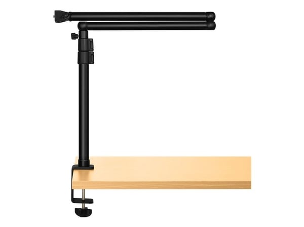 Streamplify MOUNT LIFT, Stasjonært mikrofonstativ, Skrivebordsmontering, Svart, Aluminium, Stål, 3/8", 0 - 180°