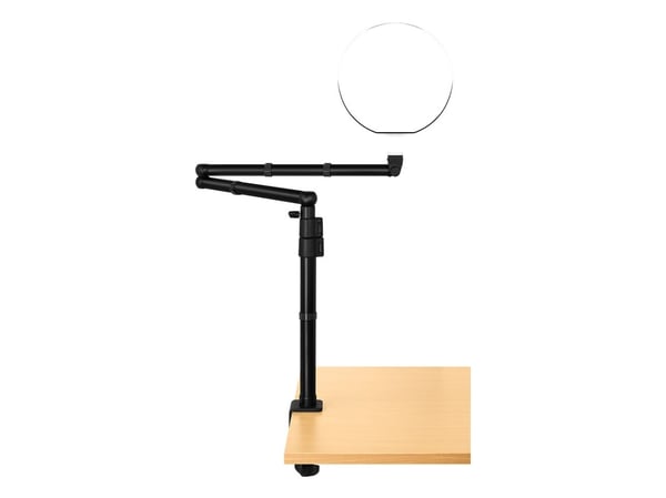 Streamplify MOUNT LIFT, Stasjonært mikrofonstativ, Skrivebordsmontering, Svart, Aluminium, Stål, 3/8", 0 - 180°