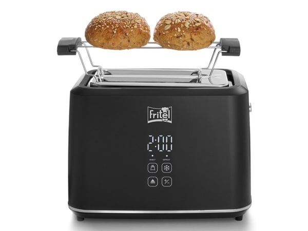 Fritel TO 2995, 2 skiver, Svart, Syntetiske, Knapper, Berøringskontroll, LED, 850 W
