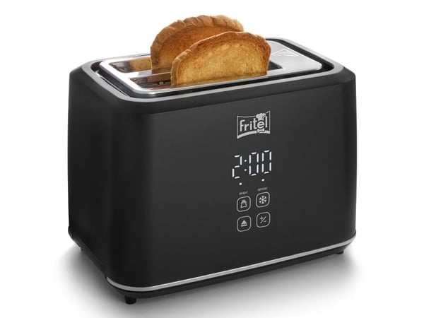 Fritel TO 2995, 2 skiver, Svart, Syntetiske, Knapper, Berøringskontroll, LED, 850 W