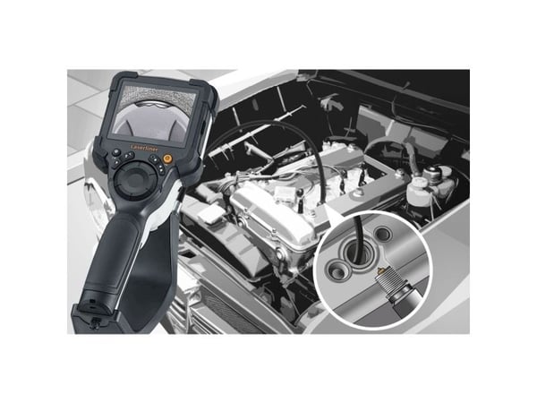 Laserliner VideoInspector, 640 x 480 piksler, 8,89 cm (3.5"), 1280 x 720 piksler, JPEG, 80°, 2x