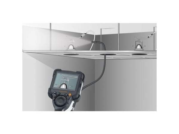 Laserliner VideoInspector, 640 x 480 piksler, 8,89 cm (3.5"), 1280 x 720 piksler, JPEG, 80°, 2x