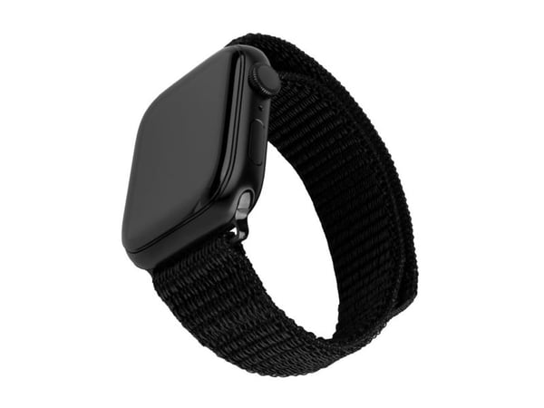 Fast Fast | Sportsreim for Apple Watch 38/40/41mm | 160-210 mm | Svart | Nylon