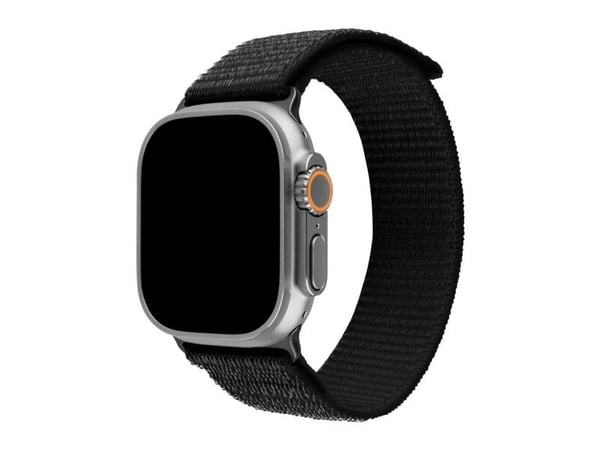 Fast Fast | Sportsrem for Apple Watch Ultra 49mm | 160-210 mm | Svart | Nylon