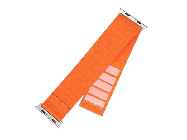 Fast Fast | Sportsrem for Apple Watch Ultra 49mm | 160-210 mm | Klokkereim | Oransje | Nylon