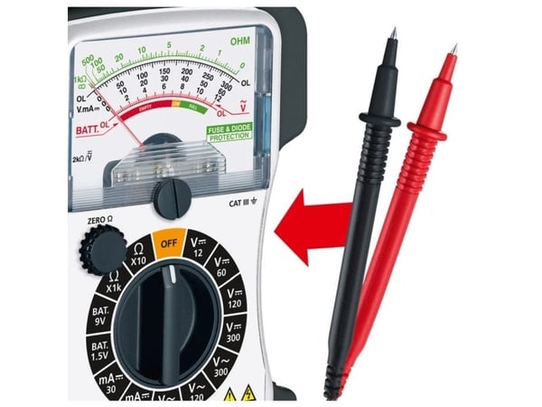 Laserliner MultiMeter-Home, Analog, Håndholdt multimeter, 12 - 300 V, 60 - 300 V, 5%, 5%