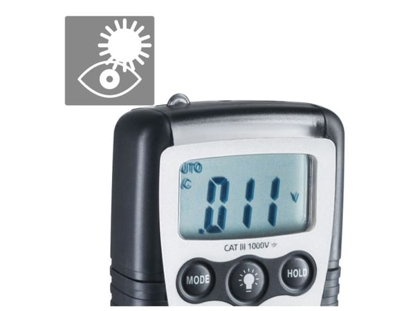 Laserliner MultiMeter-Pocket, Digitalt, Håndholdt multimeter, 2 - 200 V, 2 - 200 V, 10 mV, 10 mV