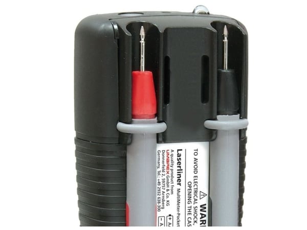 Laserliner MultiMeter-Pocket, Digitalt, Håndholdt multimeter, 2 - 200 V, 2 - 200 V, 10 mV, 10 mV