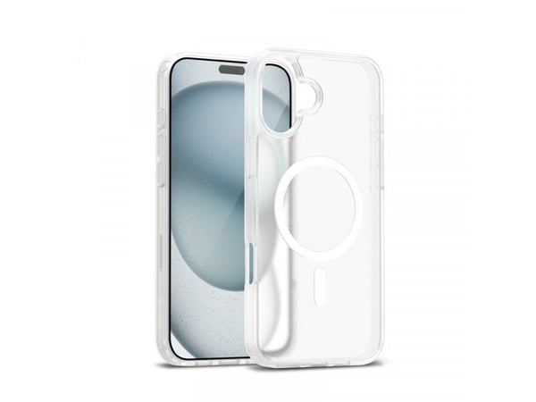Crong CRGHMMIP1763WHT, Etui, Apple, iPhone 17, Hvit, Translucent