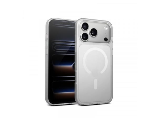 Crong CRGHMMIP1763PWHT, Etui, Apple, iPhone 17 Pro, Hvit, Translucent