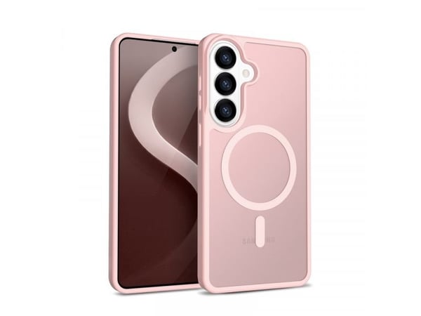 Crong CRGHMMSGSGSGS26PNK, Deksel, Samsung, Samsung Galaxy S26, Rosa