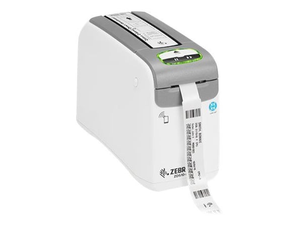 Zebra ZD510-HC - Etikettskriver - direktetermisk - Rull (3,02 cm) - 300 dpi - inntil 102 mm/sek - USB 2.0, USB-vert, LAN, Wi-Fi(ac), Bluetooth 4.1,...