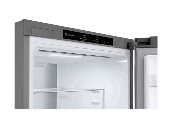 LG GBV7280AMB - Kjøleskap/fryser - bunnfryser - bredde: 59.5 cm - dybde: 67.5 cm - høyde: 203 cm - 387 liter - Klasse A - metall sorbet